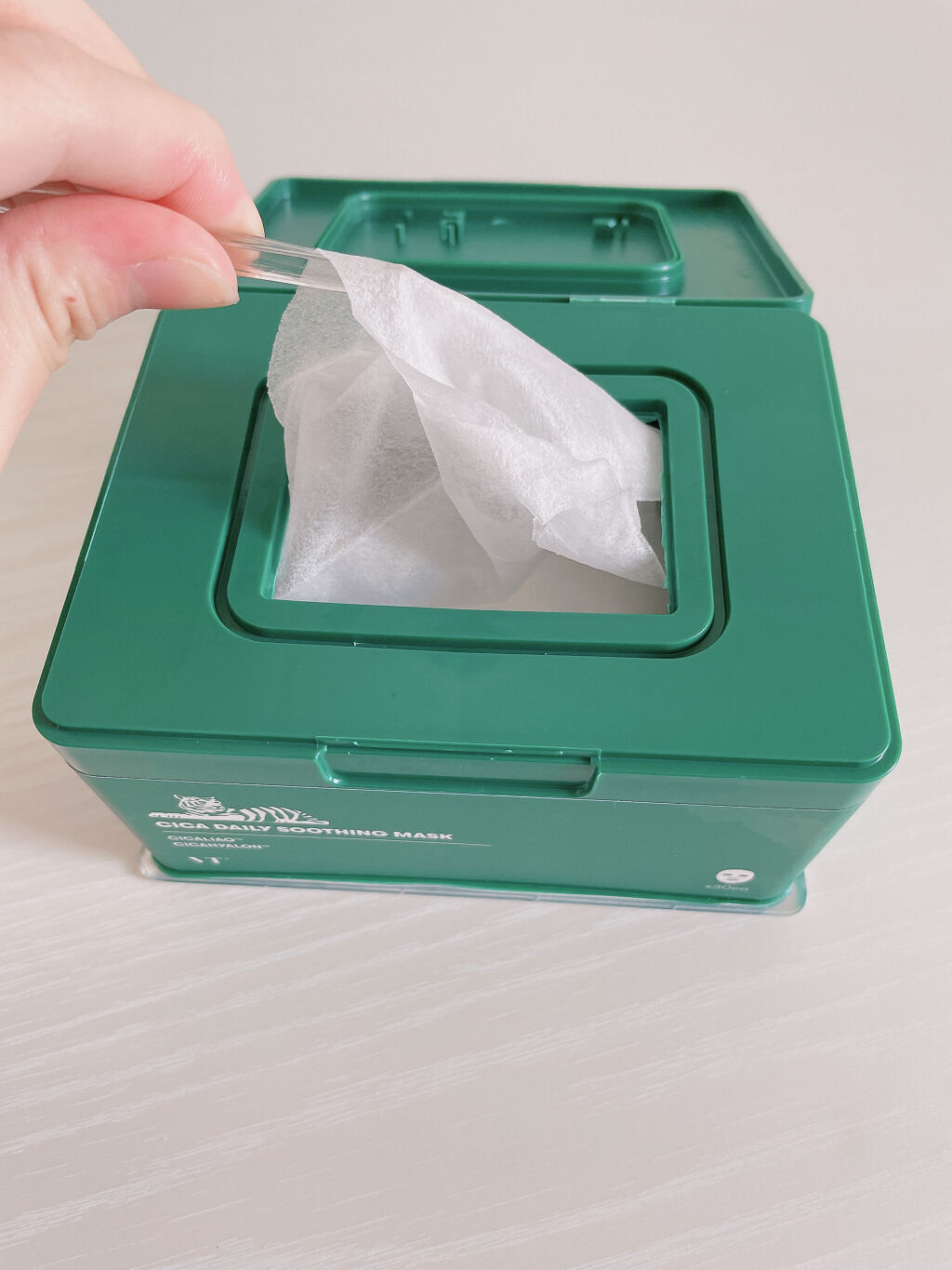 CICA デイリースージングマスク/VT/シートマスク・パックを使ったクチコミ（3枚目）