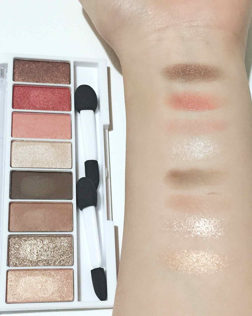 スイーツコレクション/マリブビューティー/アイシャドウパレットを使ったクチコミ（3枚目）