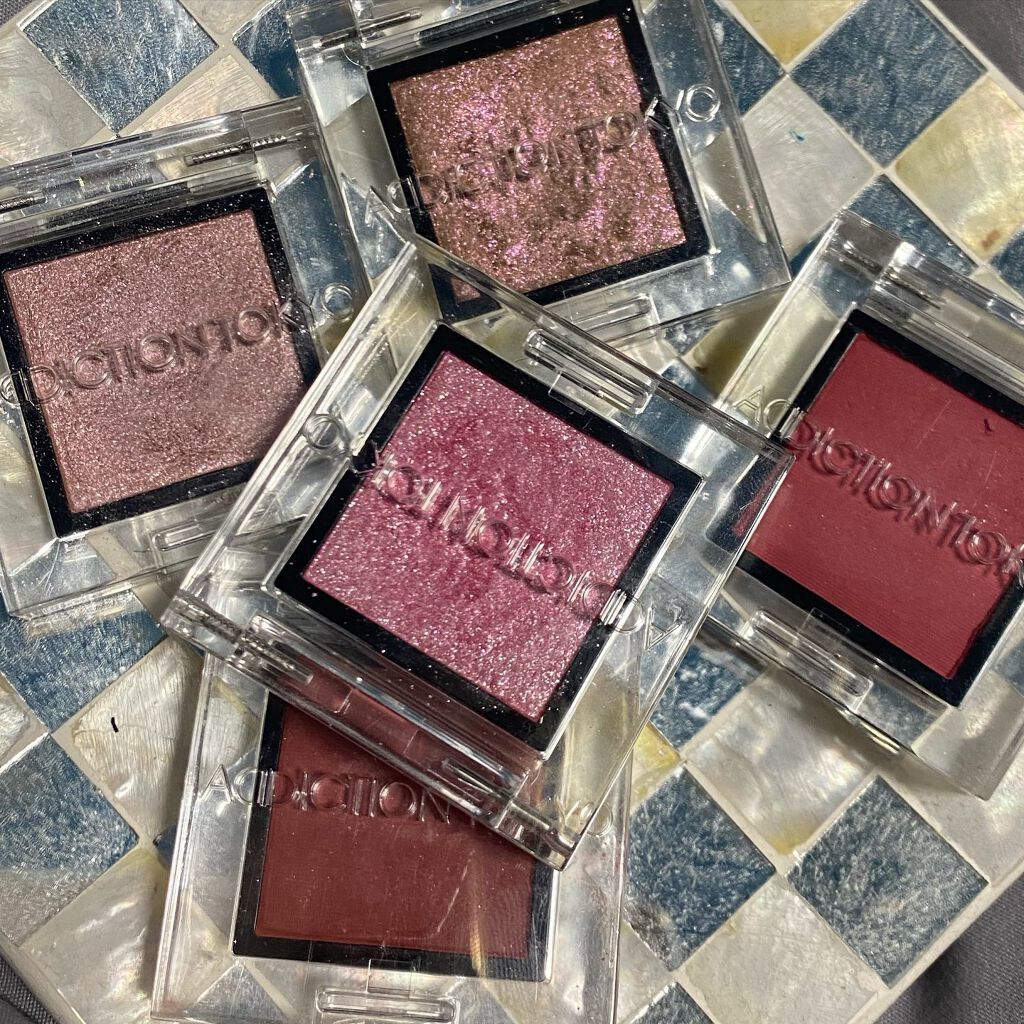 アディクション ザ アイシャドウ マット 015M Flaming Sunset/ADDICTION/単色アイシャドウを使ったクチコミ（3枚目）