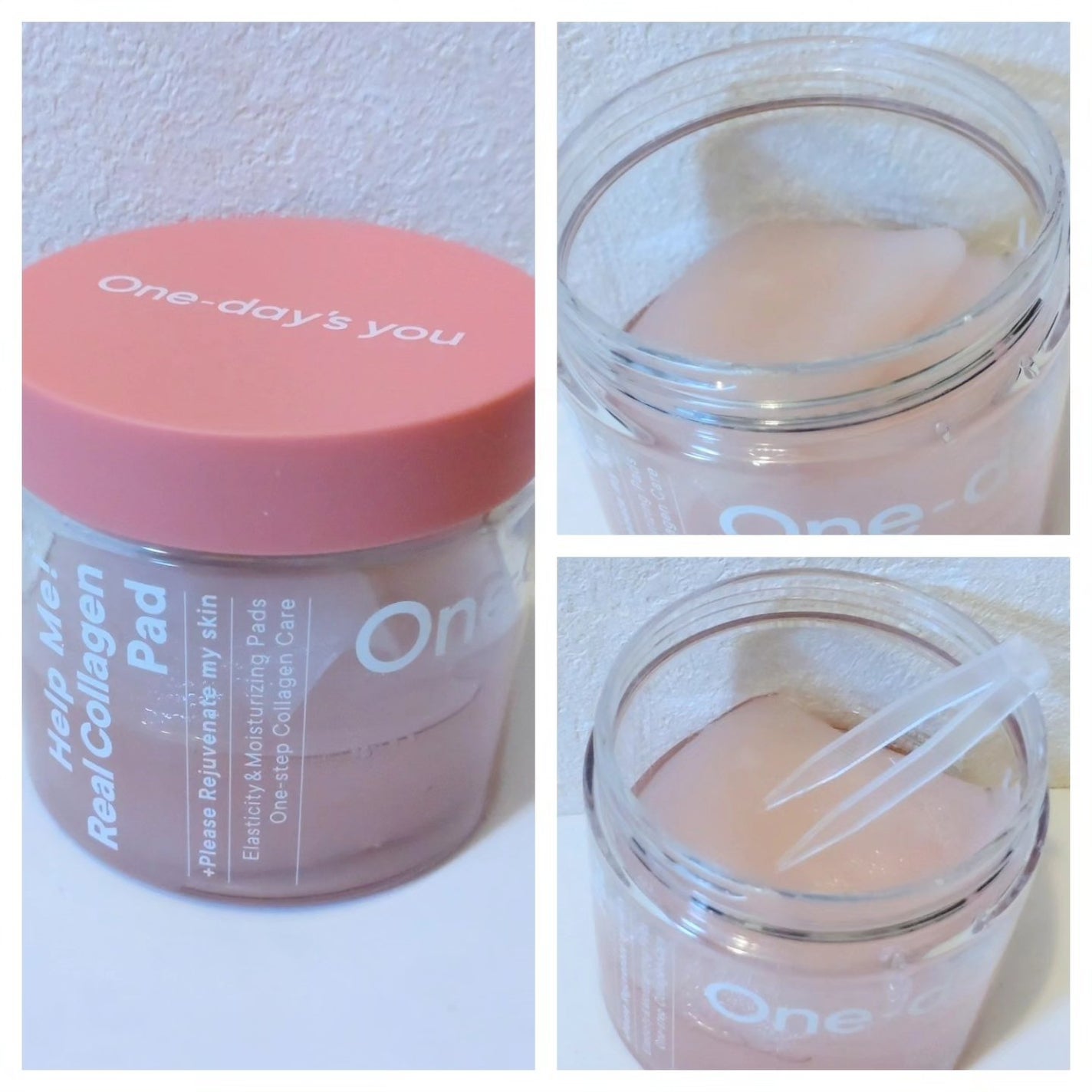 ヘルプミー! リアルコラーゲンパッド/One-day's you/トナーパッドを使ったクチコミ(3枚目)