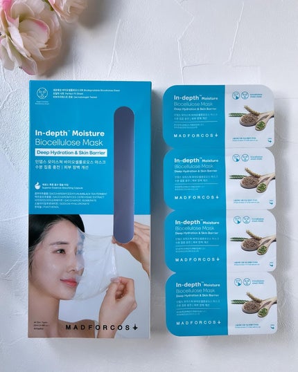 インデップス™モイスチャーバイオセルロースマスク/MADFORCOS/シートマスク・パックを使ったクチコミ(6枚目)