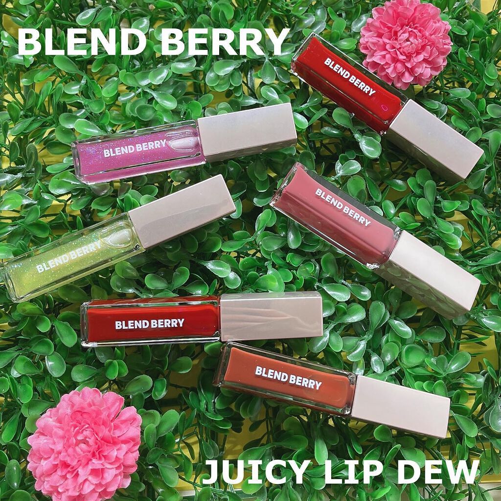 ジューシィリップデュウ/BLEND BERRY/口紅を使ったクチコミ（1枚目）