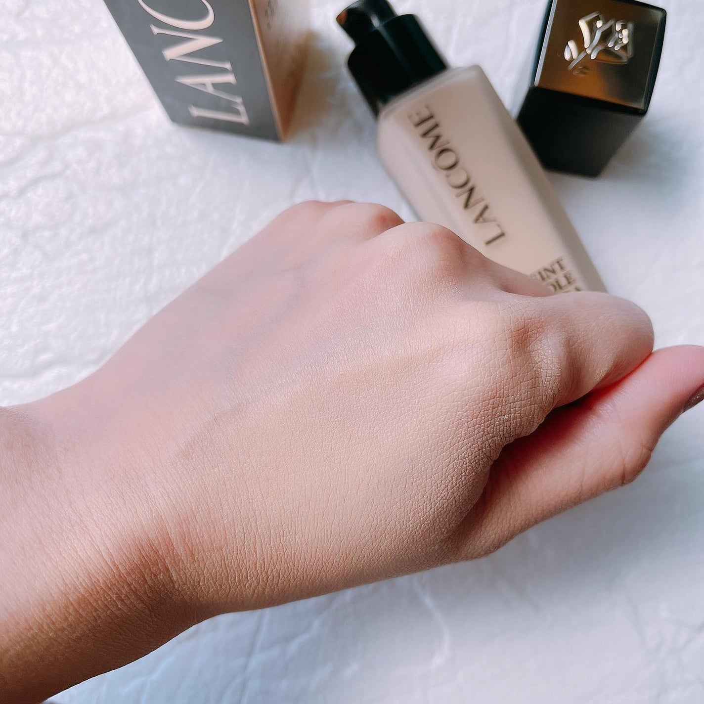 タンイドル ウルトラ ウェア リキッド/LANCOME/リキッドファンデーションを使ったクチコミ(4枚目)