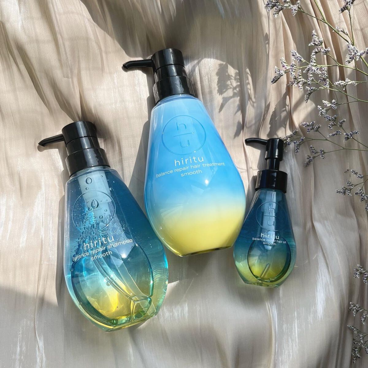 バランスリペア シャンプー/ヘアトリートメント スムース/hiritu/市販シャンプーを使ったクチコミ（1枚目）