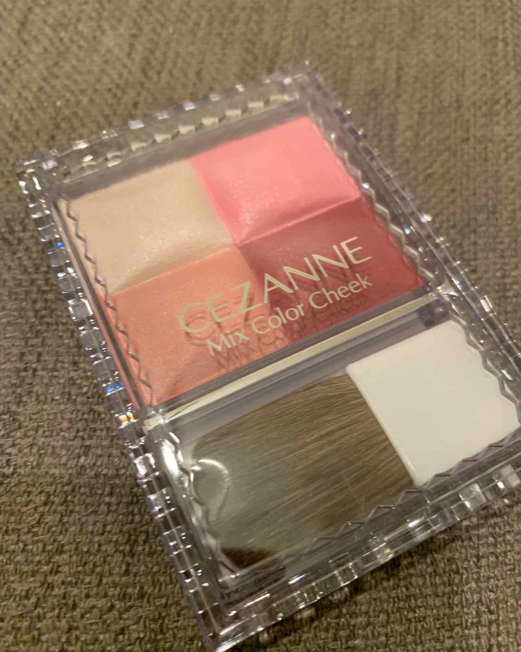 ミックスカラーチーク/CEZANNE/パウダーチークを使ったクチコミ(1枚目)