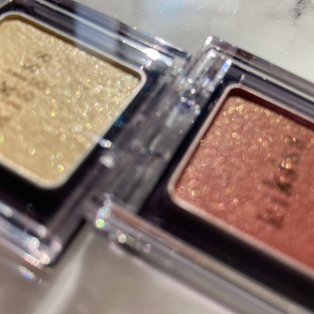 シアー グリッターアイズ/KiSS/単色アイシャドウを使ったクチコミ(2枚目)