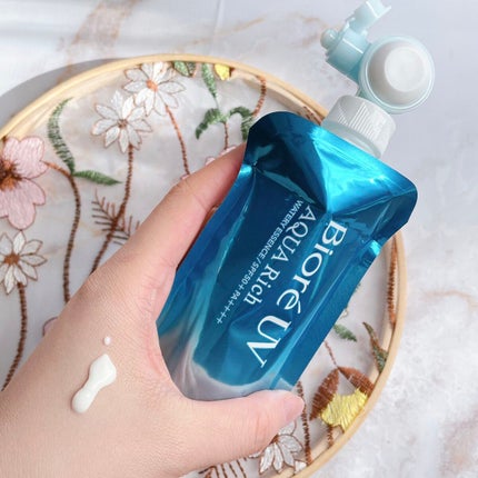 アクアリッチ フレッシュパウチ/ビオレ/日焼け止めローションを使ったクチコミ(4枚目)