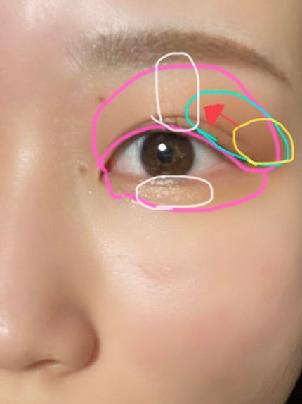 バレンタインボックス/VAVI MELLO/アイシャドウパレットを使ったクチコミ(4枚目)