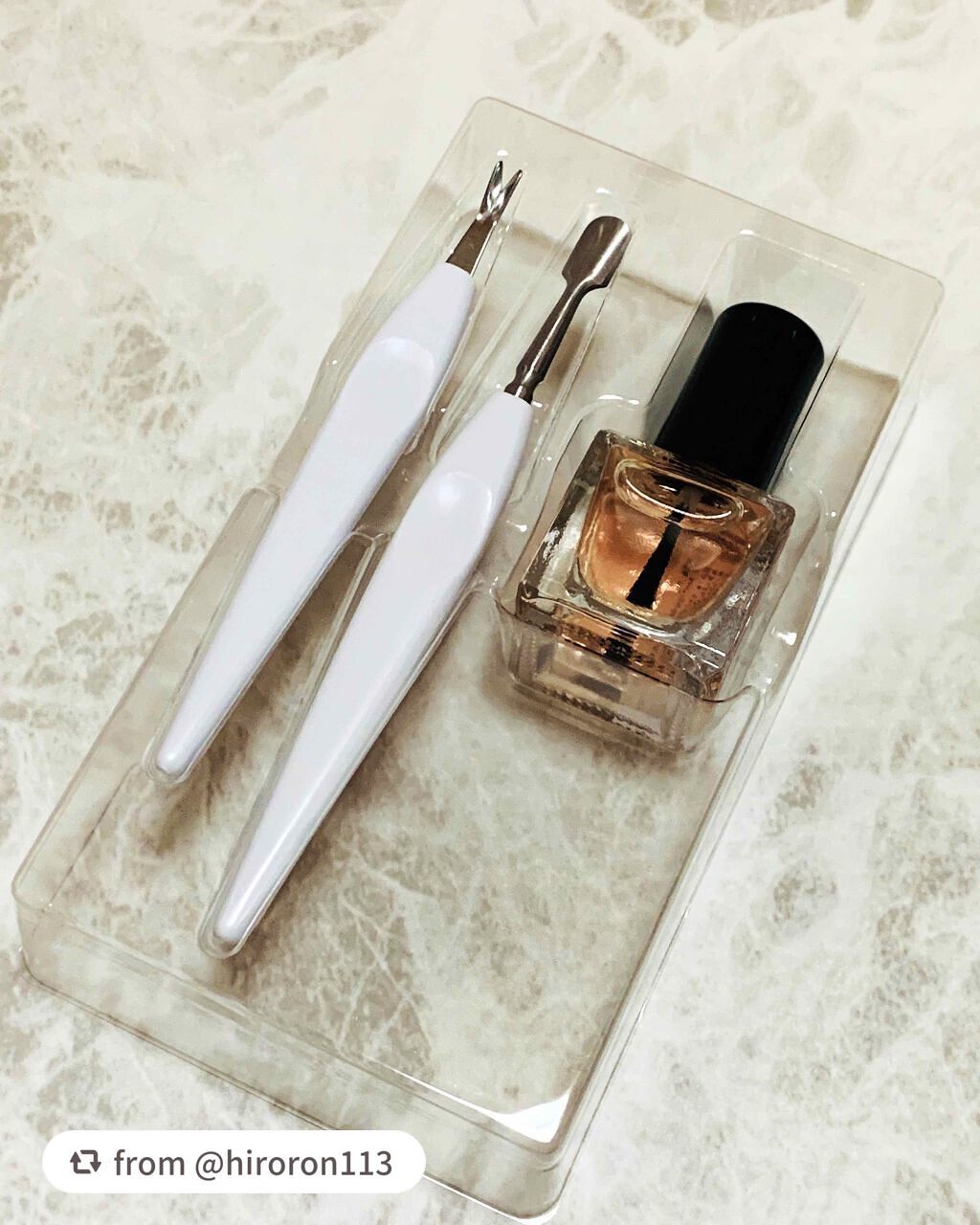 キューティクルお手入れセット/貝印/ネイル用品を使ったクチコミ(2枚目)