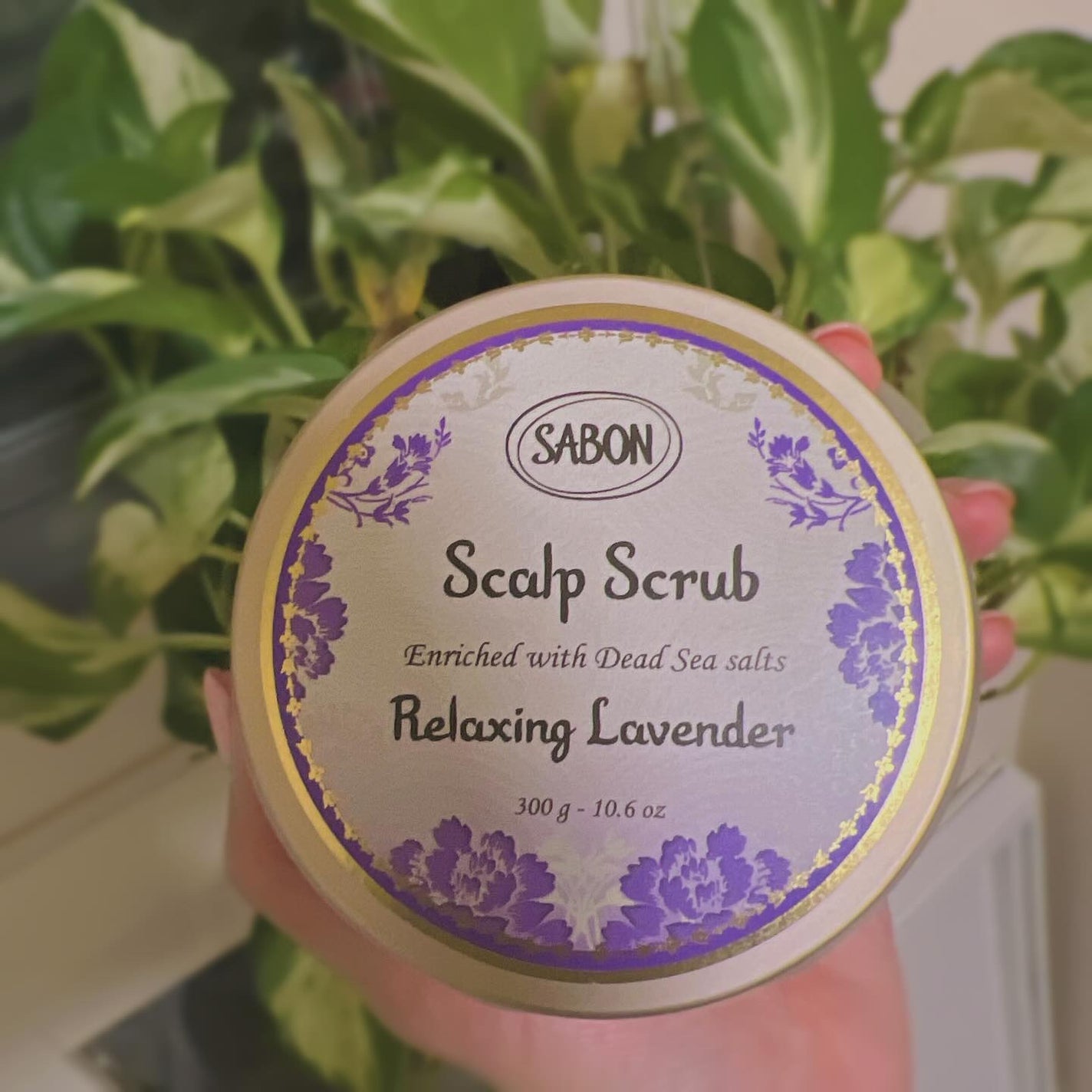 ヘッドスクラブ リラクシング(ラベンダー)/SABON/ヘッドスクラブを使ったクチコミ(2枚目)