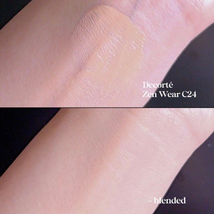 ゼン ウェア フルイド/DECORTÉ/リキッドファンデーションを使ったクチコミ(2枚目)