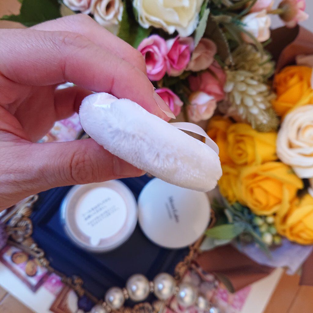 モイストラボ ルースパウダー 10 透明パールタイプ/Moist Labo/ルースパウダーを使ったクチコミ（2枚目）