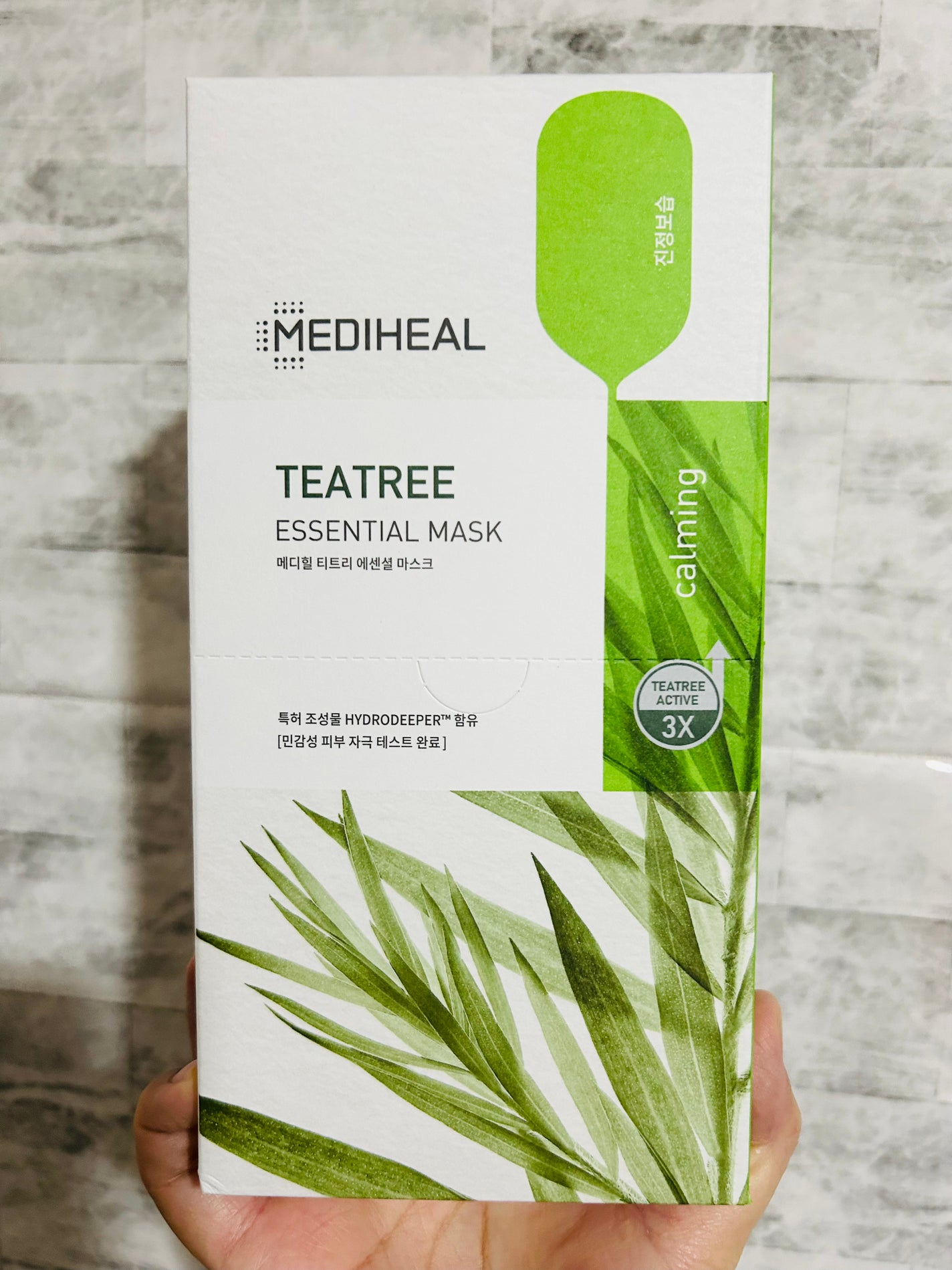 ティーツリー エッセンシャルマスクカーミングモイスチャー/MEDIHEAL/シートマスク・パックを使ったクチコミ(3枚目)