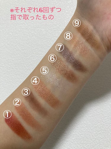 UR GLAM　BLOOMING EYE COLOR PALETTE/U R GLAM/アイシャドウパレットを使ったクチコミ（4枚目）