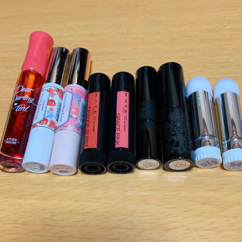 ステイオンバームルージュ/キャンメイク/口紅を使ったクチコミ(2枚目)