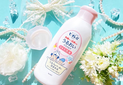 角層まで浸透する うるおいバスミルク ほのかでパウダリーな香り/ビオレu/保湿系入浴剤を使ったクチコミ(2枚目)