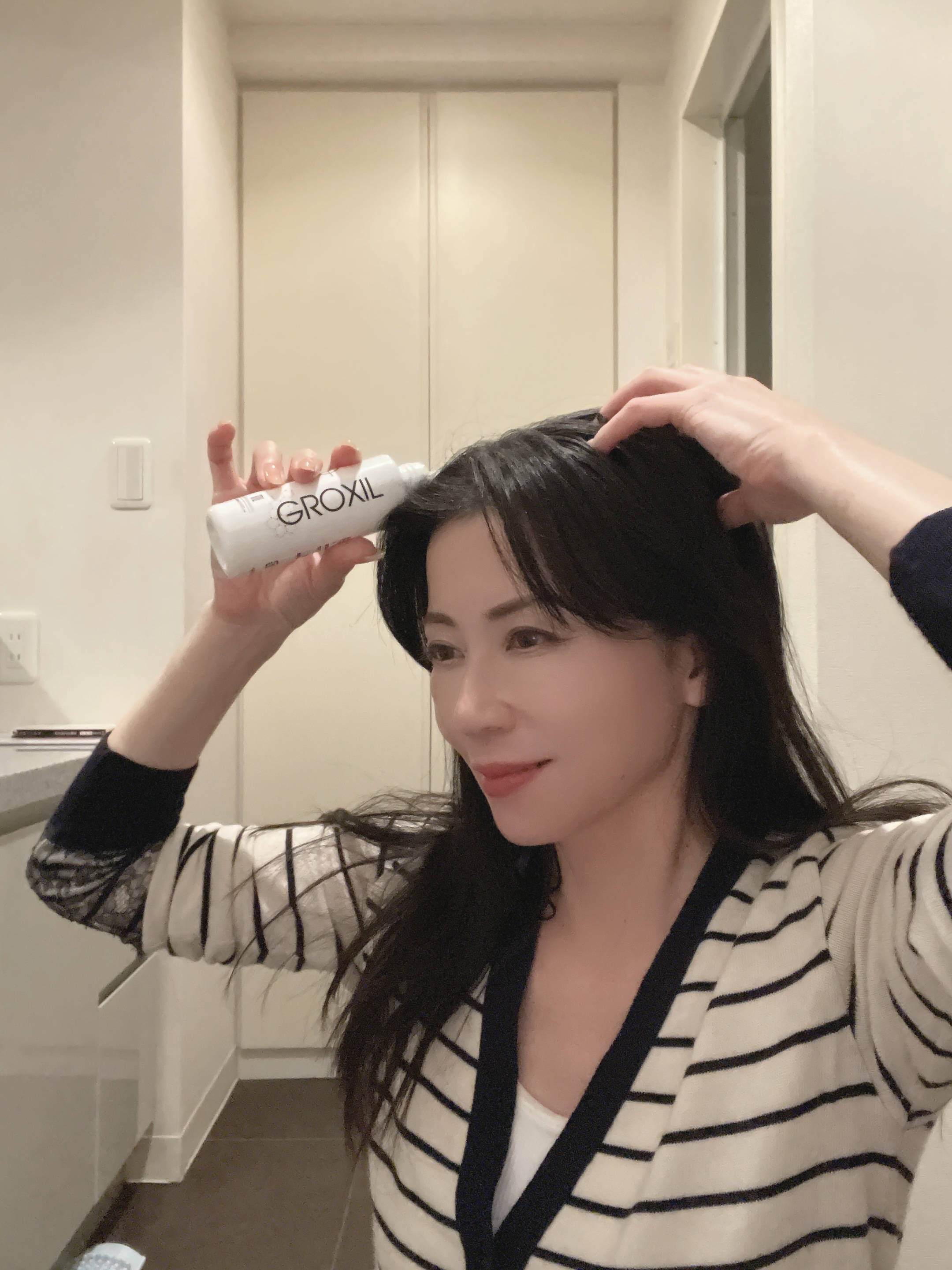 グロキシル ヘアトニック/GROXIL（グロキシル）/頭皮ローションを使ったクチコミ（2枚目）