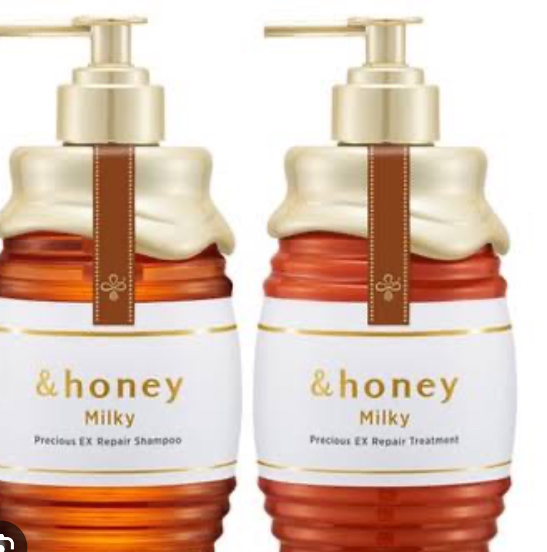 ミルキー プレシャス EX リペア シャンプー1.0 / ヘアトリートメント2.0 ヘアトリートメント500g/&honey/市販シャンプーを使ったクチコミ（1枚目）
