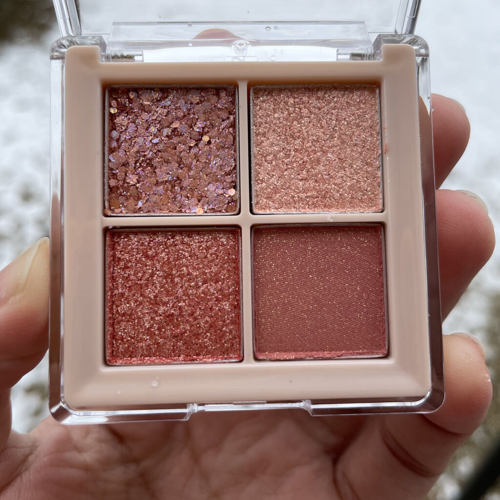 TWINKLE POP Pearl Flex Glitter Eye Palette/CLIO/アイシャドウパレットを使ったクチコミ（2枚目）