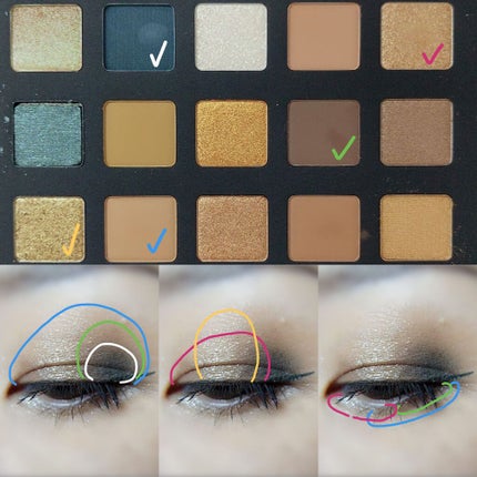 ナターシャ デノナ ゴールド パレット/Natasha Denona/アイシャドウパレットを使ったクチコミ(3枚目)