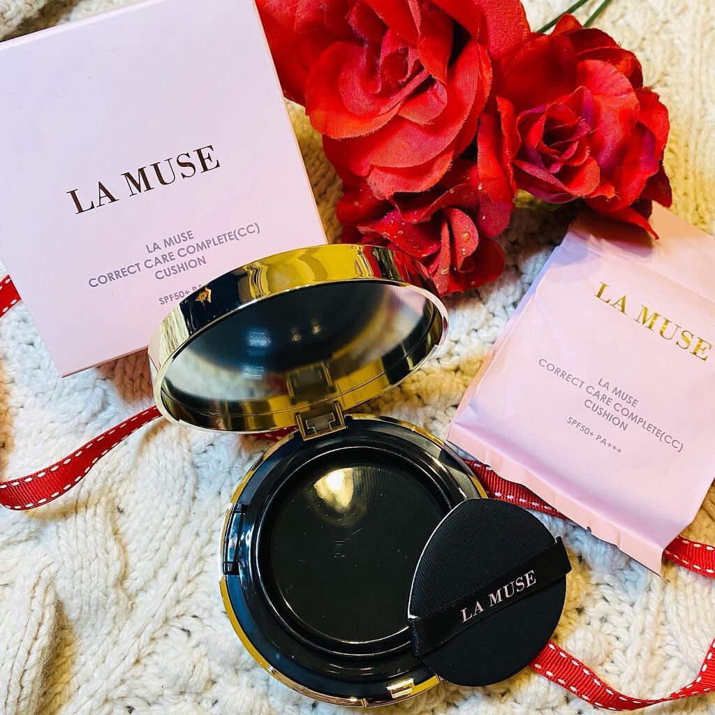 CORRECT CARE COMPLETE CC CUSHION/ラミューズ/クッションファンデーションを使ったクチコミ(5枚目)