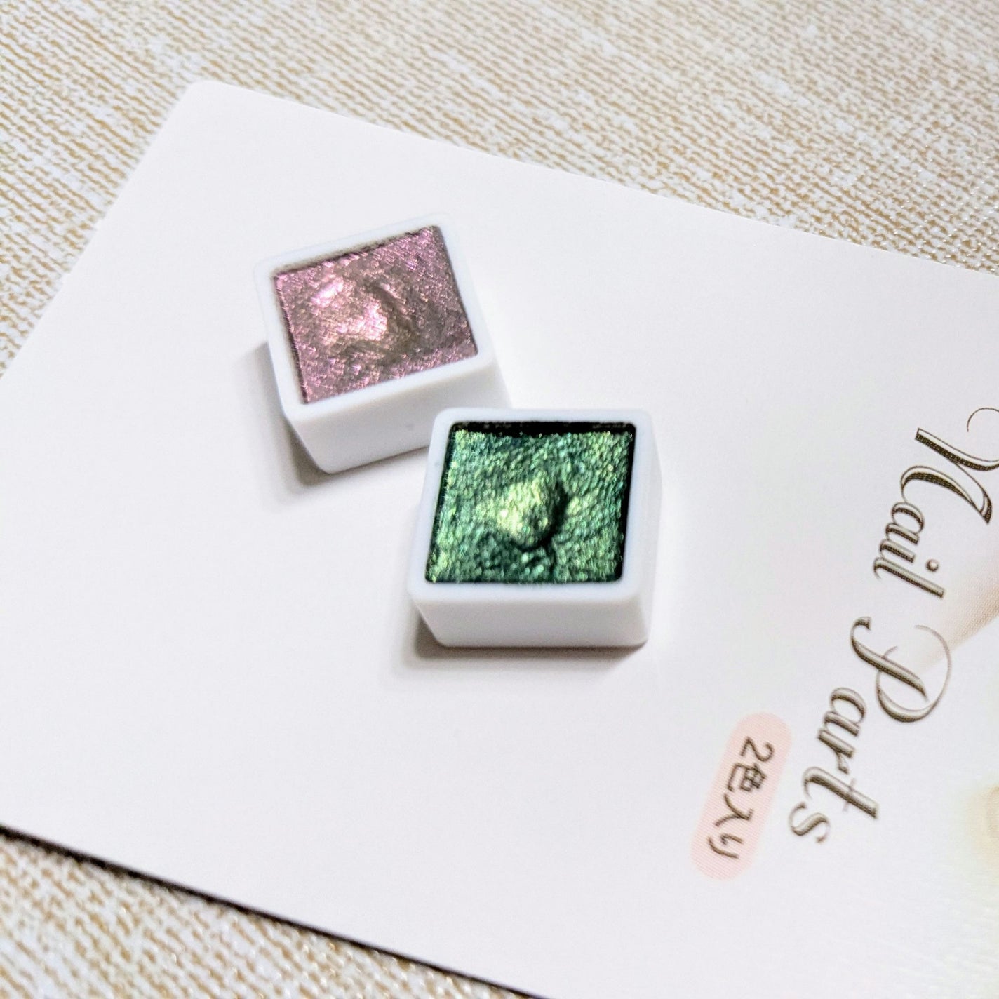 水彩パレット/セリア/ネイル用品を使ったクチコミ(1枚目)