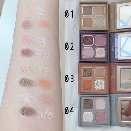 マイキティアイパレット/MilleFée/アイシャドウパレットを使ったクチコミ(4枚目)