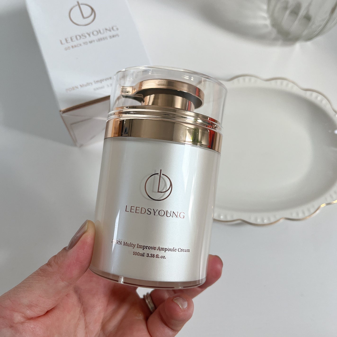 PDRNマルチアンプルクリーム/LEEDSYOUNG/フェイスクリームを使ったクチコミ(2枚目)