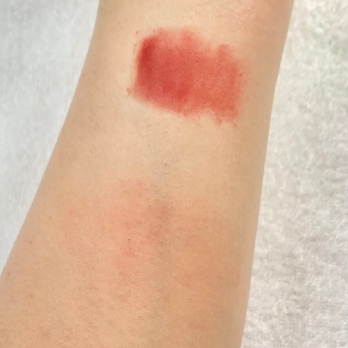 スーパーマットリップ&チークマッド/INTO U/口紅を使ったクチコミ(8枚目)