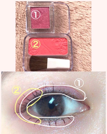 ナチュラル チークN/CEZANNE/パウダーチークを使ったクチコミ(3枚目)