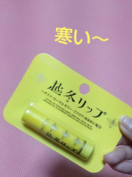 越冬リップ/ビーハニー/リップクリームを使ったクチコミ(1枚目)