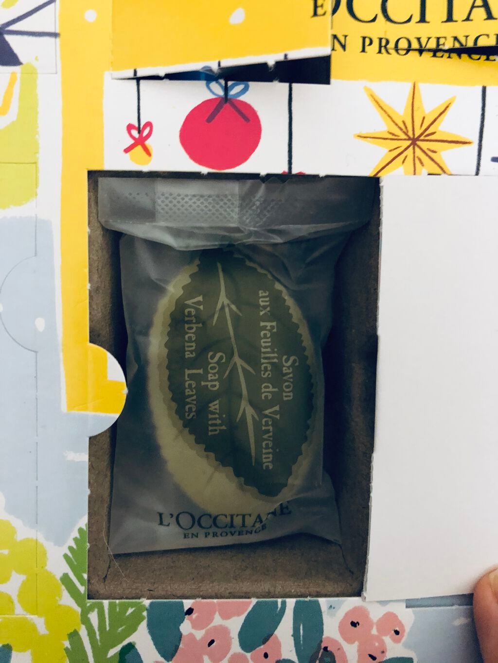 ヴァーベナ リーフソープ/L'OCCITANE/ボディ石鹸を使ったクチコミ(2枚目)