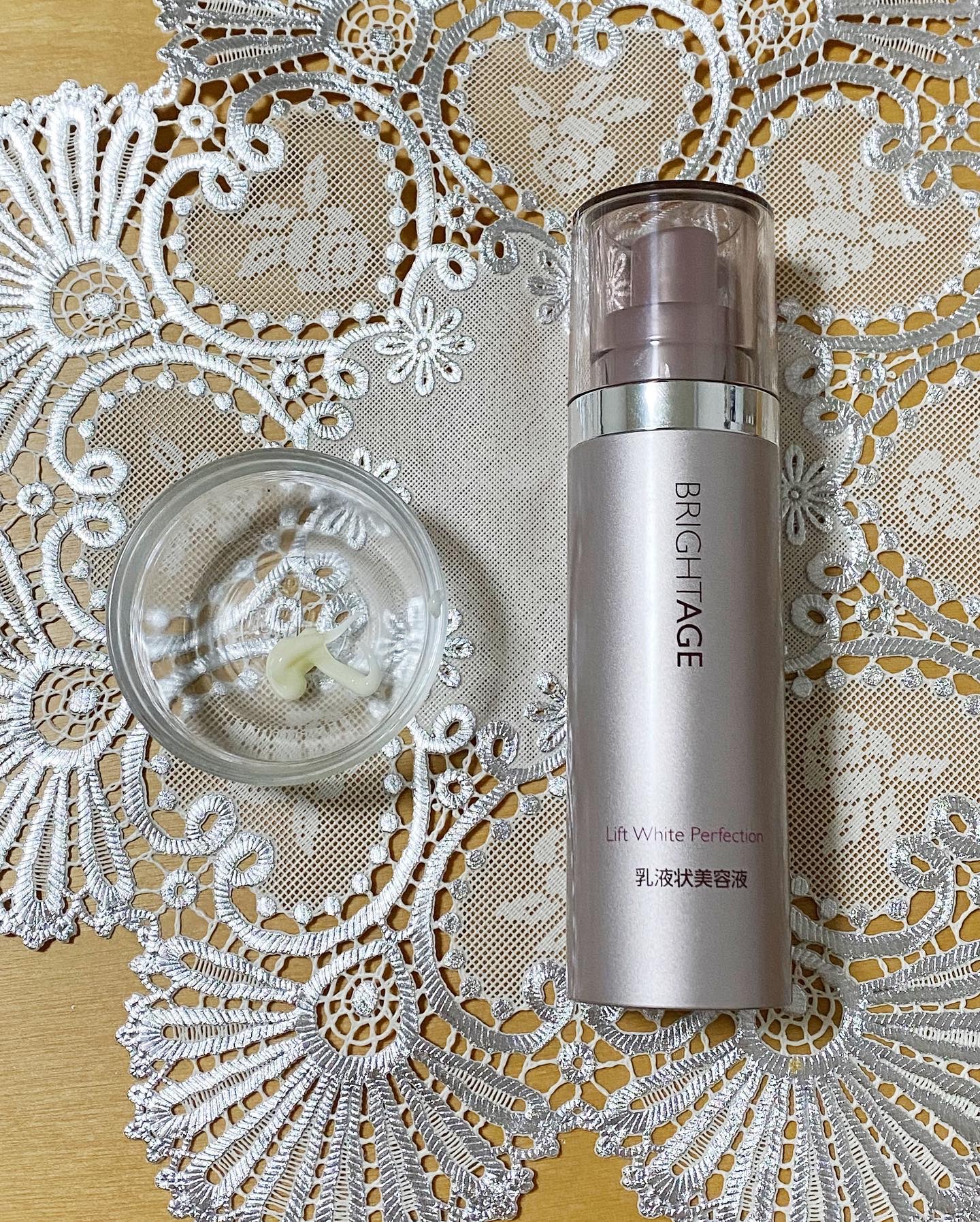 リフトホワイト パーフェクション/BRIGHTAGE/美容液を使ったクチコミ（3枚目）
