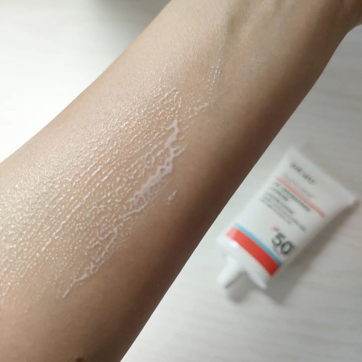 サンスクリーン+  モイスト日焼け止め＜日焼け止め＞/DR.WU/日焼け止めクリームを使ったクチコミ（3枚目）