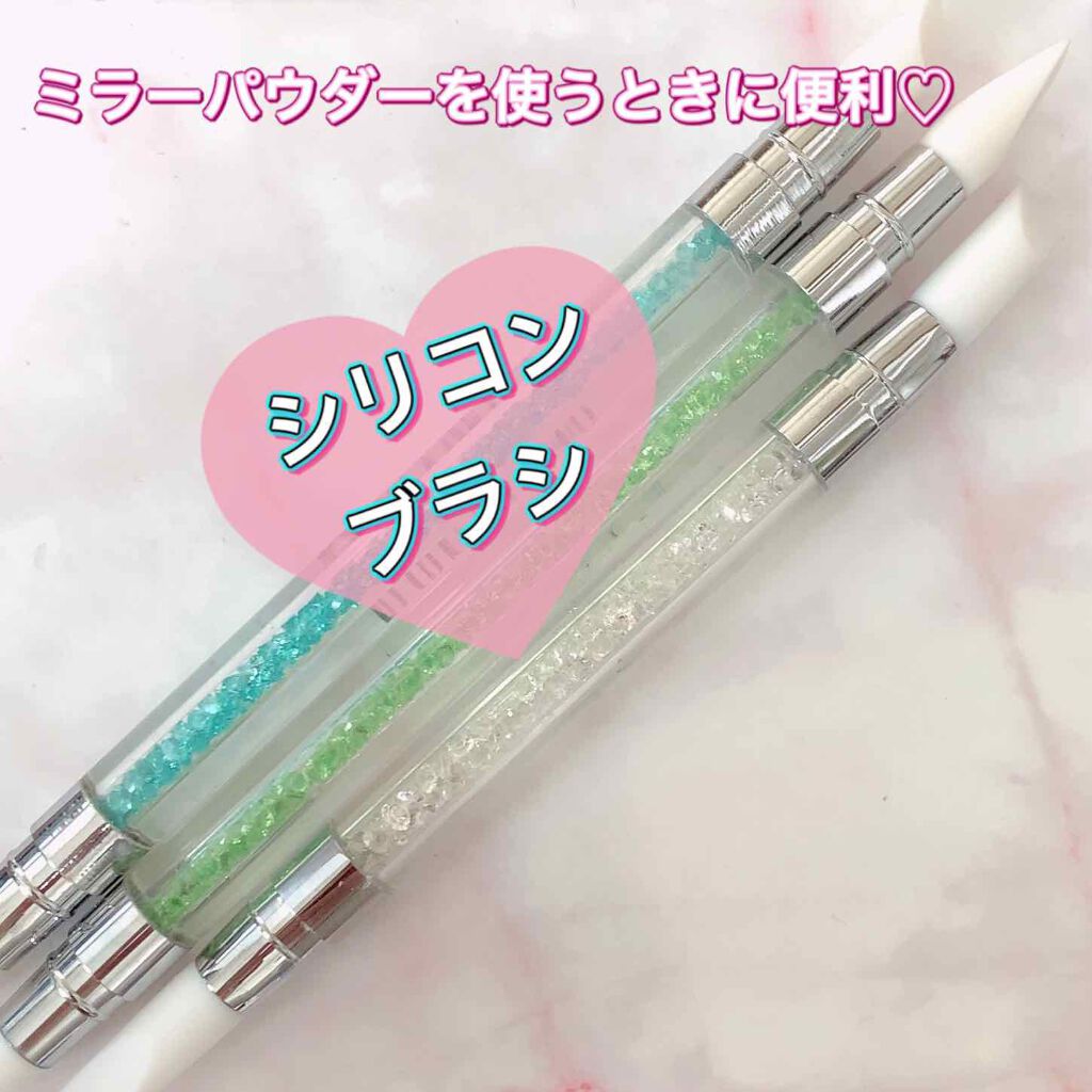 WINOMO ネイル筆 シリコン筆 ネイルアートブラシ 新型 画筆 ペイントブラシ 5本セット/WINOMO/ネイル用品を使ったクチコミ（1枚目）