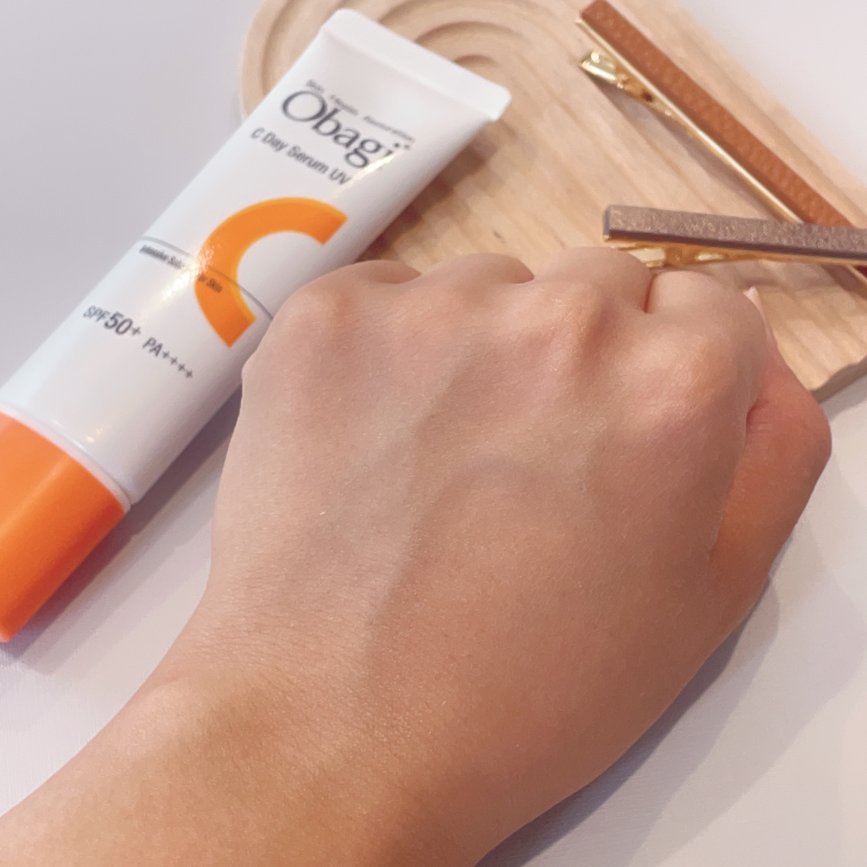 オバジC デイセラムUV/オバジ/日焼け止めクリームを使ったクチコミ（3枚目）