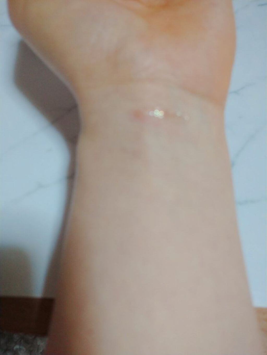 シュガー トゥインクル リキッド グリッター/PERIPERA/グリッターを使ったクチコミ(2枚目)