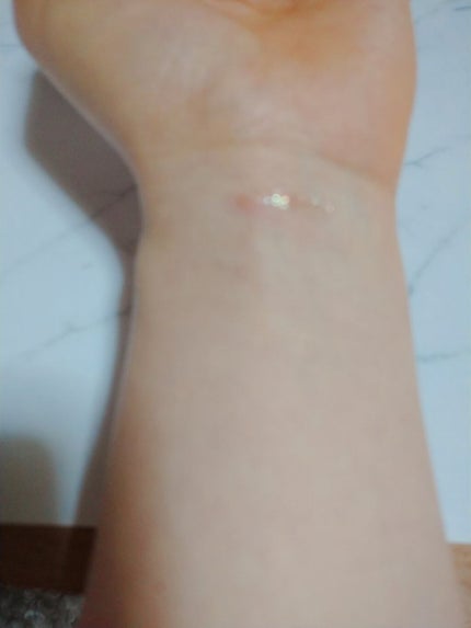 シュガー トゥインクル リキッド グリッター/PERIPERA/グリッターを使ったクチコミ(2枚目)