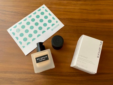 (旧)アンリミテッド ラスティング フルイド/shu uemura/リキッドファンデーションを使ったクチコミ(1枚目)