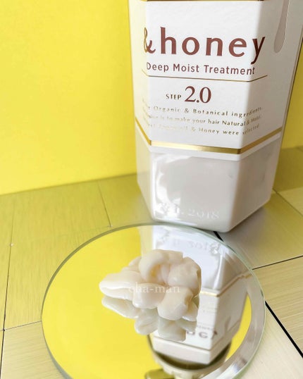 ディープモイスト シャンプー1.0/ヘアトリートメント2.0/&honey/市販シャンプーを使ったクチコミ(4枚目)