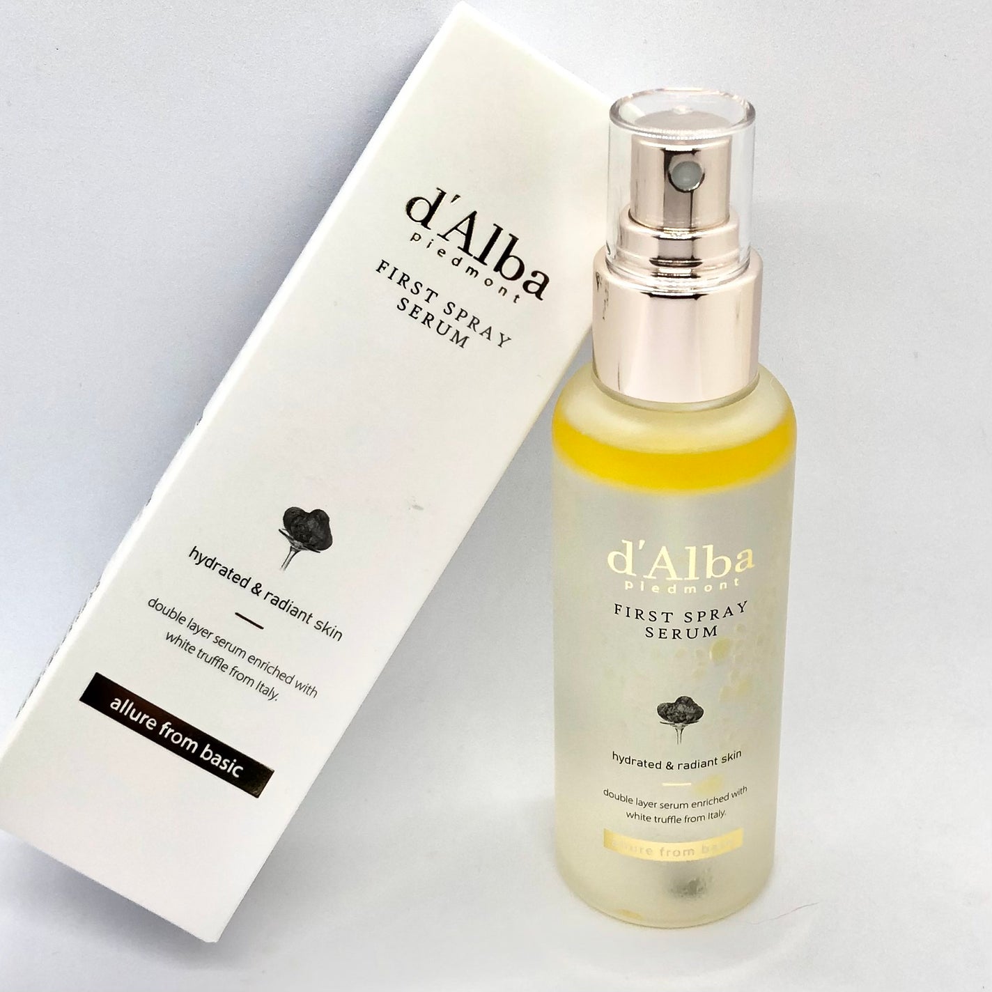 ダルバ ホワイトトリュフファーストスプレーセラム/ダルバ/ミスト状化粧水を使ったクチコミ(2枚目)