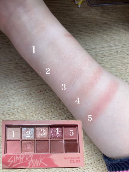 プロ アイ パレット/CLIO/アイシャドウパレットを使ったクチコミ(5枚目)