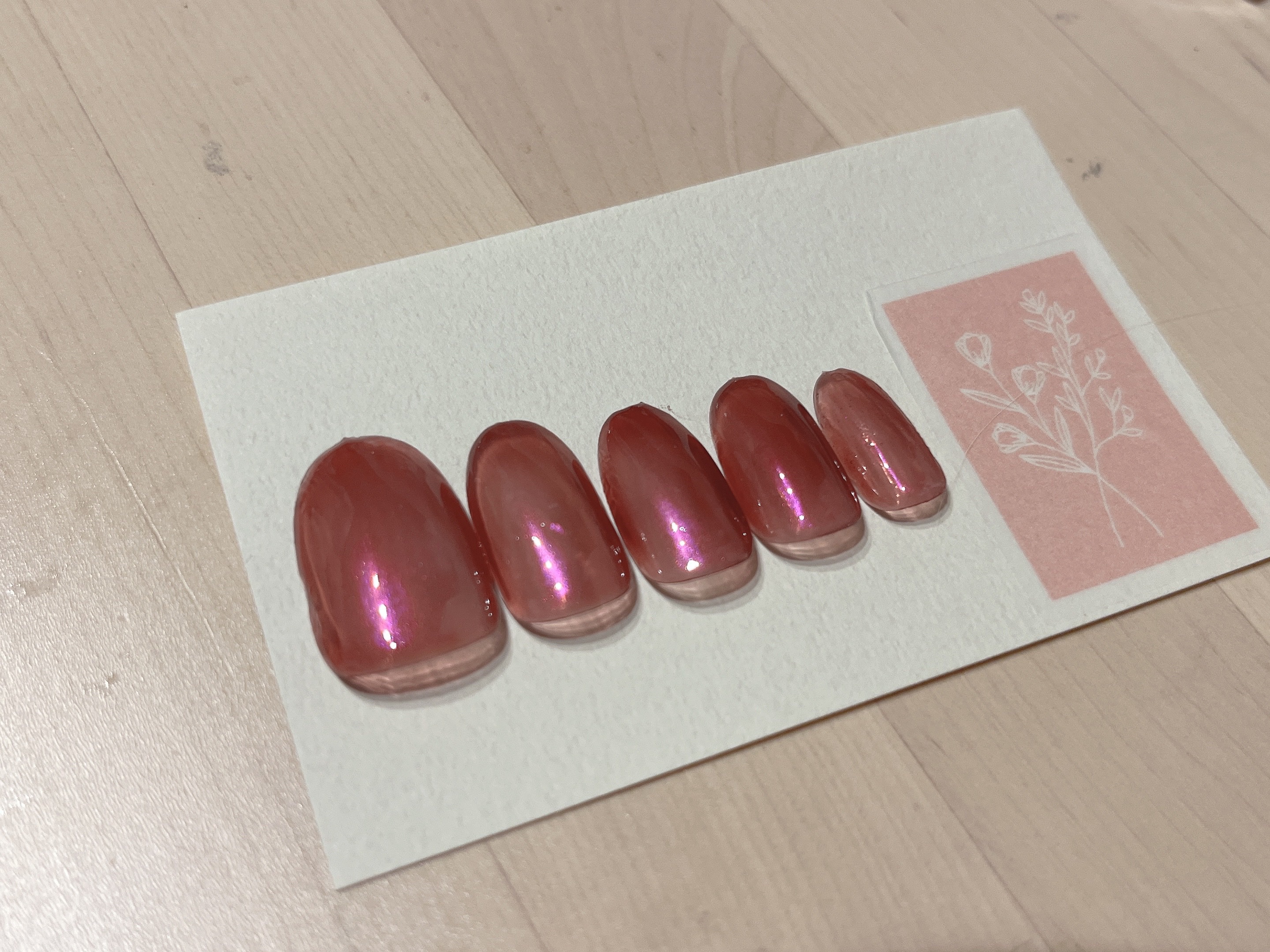 オーロラパウダー/セリア/ネイル用品を使ったクチコミ（3枚目）