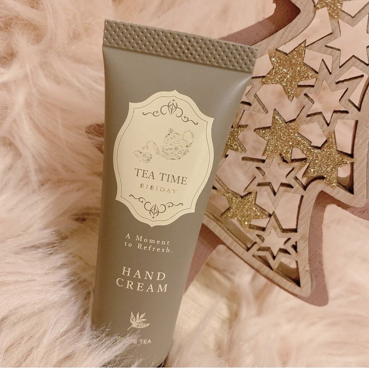ティータイム ハンドクリーム ブラックティーの香り/BIBIDAY/ハンドクリームを使ったクチコミ（1枚目）