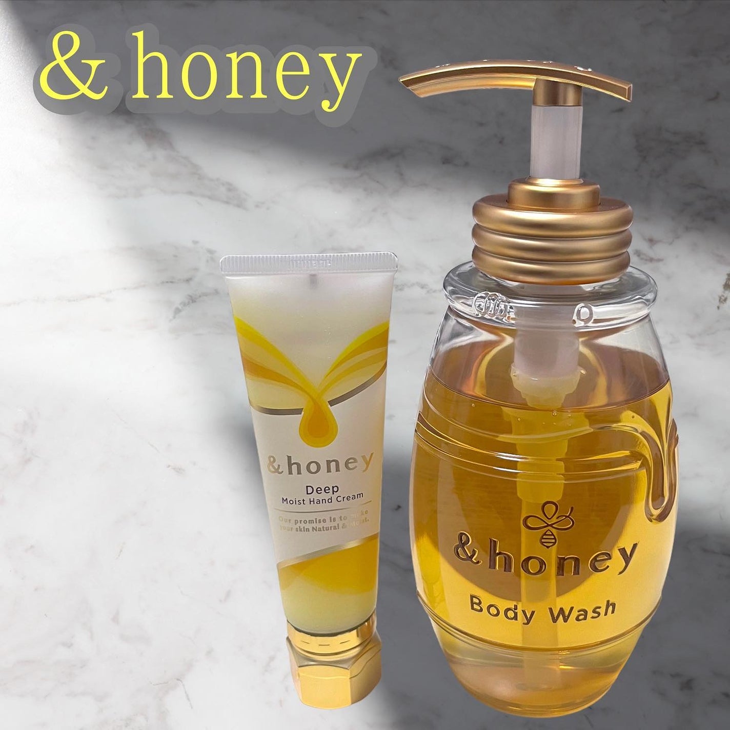 アンドハニー ディープモイスト ハンドクリーム/&honey/ハンドクリームを使ったクチコミ(1枚目)