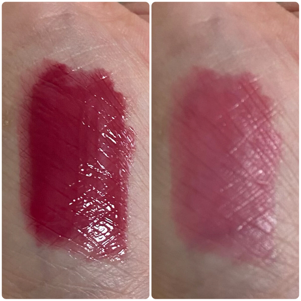 ジューシーラスティングティント/rom&nd/リップティントを使ったクチコミ（3枚目）