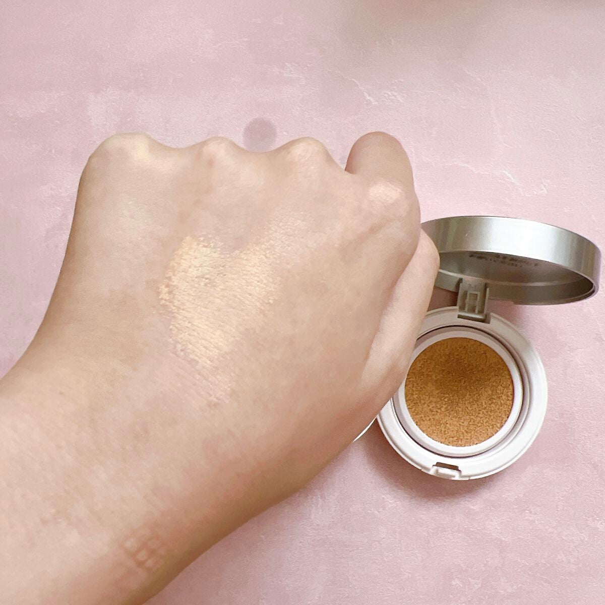 リンクルホワイトクッションファンデーション/コラリッチ/クッションファンデーションを使ったクチコミ(6枚目)