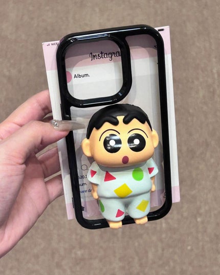ケース大好きっ子 on LIPS 「しんちゃんはとてもかわいいね#iPhoneケース#購入品#購入..」(2枚目)