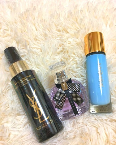 トップ シークレット セッティング グロウ スプレー/YVES SAINT LAURENT BEAUTE/ミスト状化粧水を使ったクチコミ（1枚目）