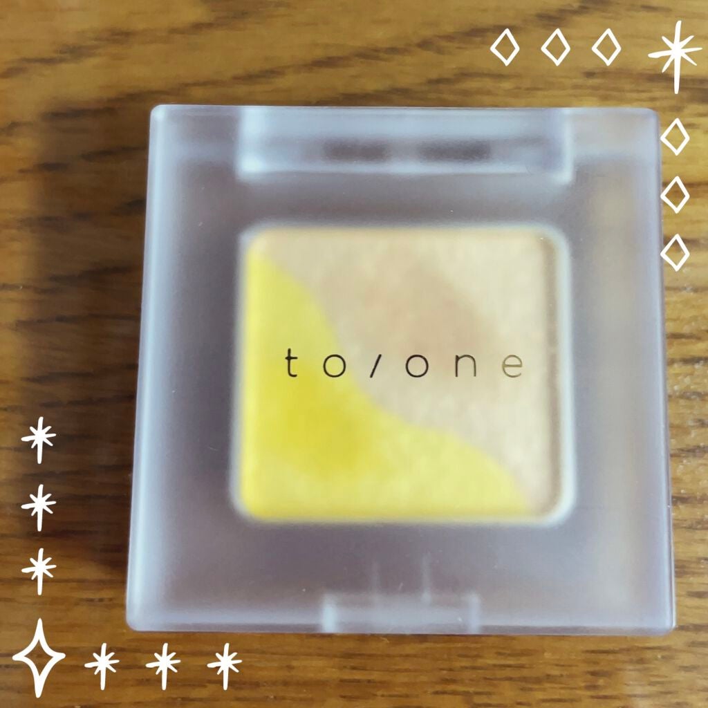 トーン ペタル アイシャドウ/to/one/アイシャドウパレットを使ったクチコミ(1枚目)